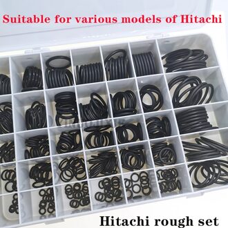 Graafmachine Hitachi Hoge Temperatuur Rubber Ring Ring O-Ring Reparatie Doos Reparatie Kit O-Vormige Olie Seal ring Accessoires coarse