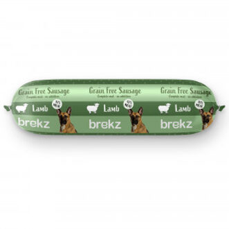 graanvrije worst lam en kip voor de hond (600 g) Per stuk