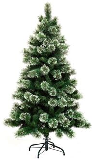 Gracious Frosted Pine Kerstboom 150 cm - Groen/Wit