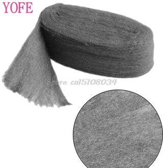 Grade 0000 Staaldraad Wol 3.3 M Voor Polijsten Cleaning Remover Non Crumble S08 &