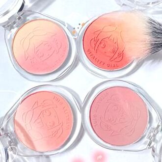 Gradient Cheek Blusher - 4 Colors #04 Bitter Peach - 4g