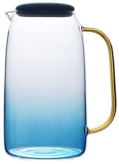 Gradiënt Kleur Marmer Koud Water Glazen Fles Hittebestendig Glazen Pot Waterkoker SCIE999 kettle