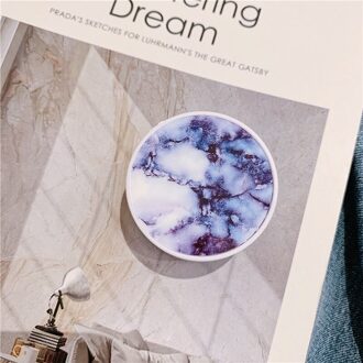 Gradiënt Marmeren Grain Folding Stand Houder Voor Mobiele Telefoon Voor Iphone11 Pro Max Voor Huawei Voor Samsung Grip Krimp Beugel stijl 1