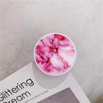 Gradiënt Marmeren Grain Folding Stand Houder Voor Mobiele Telefoon Voor Iphone11 Pro Max Voor Huawei Voor Samsung Grip Krimp Beugel stijl 2