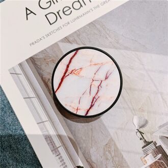 Gradiënt Marmeren Grain Folding Stand Houder Voor Mobiele Telefoon Voor Iphone11 Pro Max Voor Huawei Voor Samsung Grip Krimp Beugel stijl 8