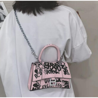 Graffiti bag Roze - One size