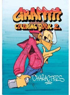 Graffiti Coloring Book 2: Characters