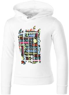 Graffity Sweater Met Capuchon Meisjes wit - 128,140