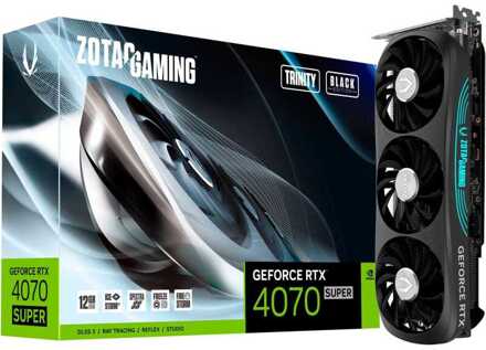 Grafische kaart - GeForce RTX 4070 Super Trinity Zwart 12GB