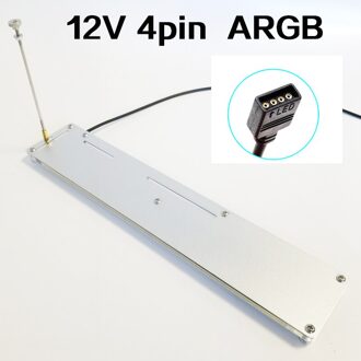 Grafische Kaart Verticale Verticale Verticale Conversie Beugel Rgb Led Steering Display Grafische Kaart Ondersteuning Pcie Verlengkabel Sliver12V 4pin RGB