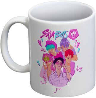 Grafische Saja Boys Mok (Wit) - One Size