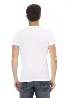 Grafische T-shirt Casual Stijl - maat L Wit