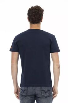 Grafische T-shirt Casual Stijl - maat XL Navy