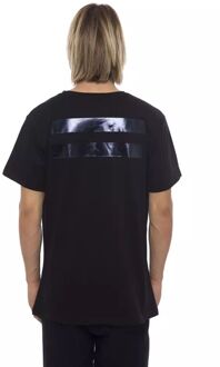 Grafische T-shirt DNA Print - maat Zwart