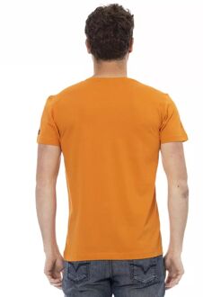 Grafische T-shirt Korte Mouw Bruin