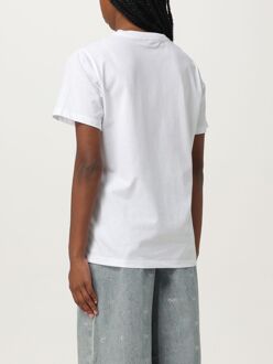 Grafische T-shirt met Korte Mouwen Wit