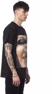 Grafische T-shirt Webcam Stijl Zwart