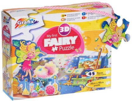 Grafix 3D puzzel Fairy 45 stukjes