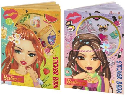 Grafix Besties Folie stickerboek A5