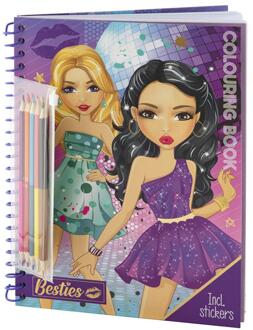 Grafix Besties Kleurboek A4, 30 vel