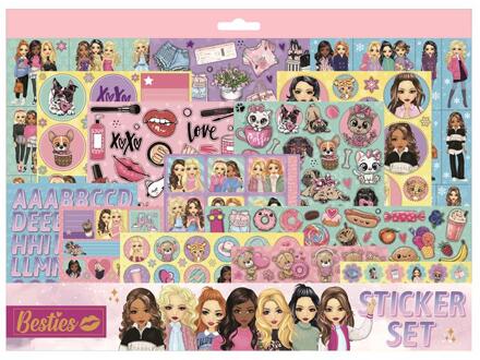 Grafix Besties Mega stickerset 14 vel