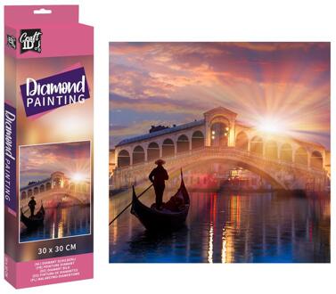 Grafix Craft ID Diamond Painting Venetië 30cm multi