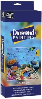 Grafix Diamond painting onderwaterwereld 30x40 multi