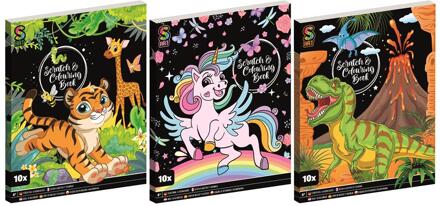 Grafix Kras & Kleur 10 pagina's 26x21cm