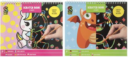 Grafix Krasboek 10 pagina's 20x24cm