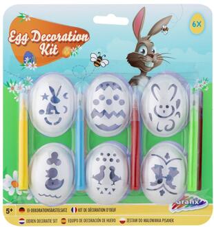 Grafix Paasei decoratieset 10-delig