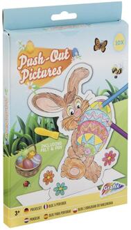 Grafix Pasen 10 prikkaarten 15x20cm