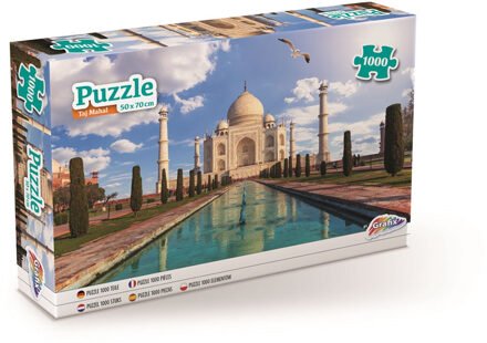 Grafix Puzzel Taj Mahal 1000 Stukjes 50x70cm