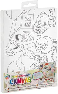 Grafix Schilder je eigen canvas 20x15cm