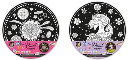 Grafix Schilderen op nummer Ø30cm