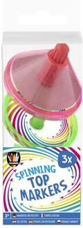 Grafix Spinning Top Markers 3 stuks verschillende