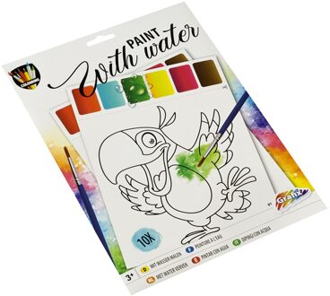 Grafix Verven met water 10 vel verschillende