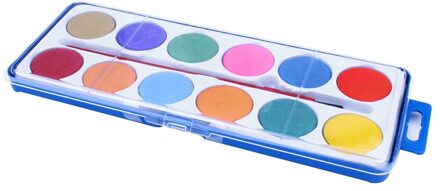 Grafix Waterverfpalet 12 kleuren verschillende