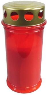 Graflicht rood 270gr Ø7,5xH17cm