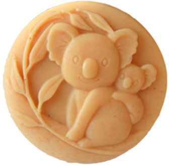 Grainrain Koala Siliconen Zeep Mallen Diy Craft Handgemaakte Kaars Hars Zeep Maken Mould