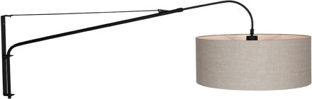 Gramineus Wandlamp Zwart/Beige