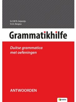 GRAMMATIKHILFE ANTWOORDEN