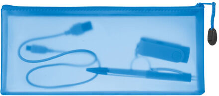 Gran pvc etui Blauw - One size