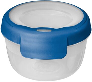 Grand Chef Eco Vershoudbakje 0,25L Rond Transparant/Donkerblauw