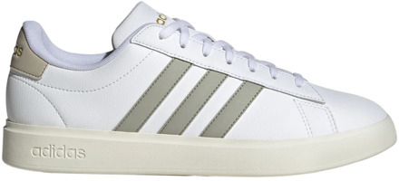 Grand Court 2.0 Sneakers voor Heren Adidas , White , Heren - 44 1/2 Eu,45 Eu,40 Eu,43 1/2 EU