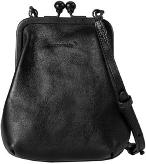 Grandma's Luxury Club Mrs. Sugar Pop Crossover black smoke telefoontasje dames Zwart - H 18 x B 13 x D 3 cm