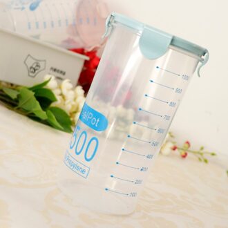 Granen Container Luchtdichte Opslag Meel Container Droog Voedsel Opslag Container blauw 1500ml