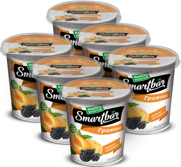 Granola with apricot and Mulberry, smartbar 50g., (6 pcs)