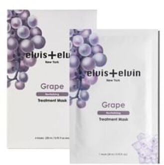 Grape Revitalizing Treatment Mask Set 28ml x 4 sheets