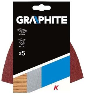 Graphite Schuurpapier Delta K150 96mm (5 St.)