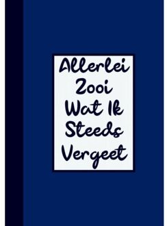 Grappig Cadeau Man / Boekcadeau Collega - Wachtwoordenboekje - "allerlei Zooi Wat Ik Steeds - Grappige Cadeaus